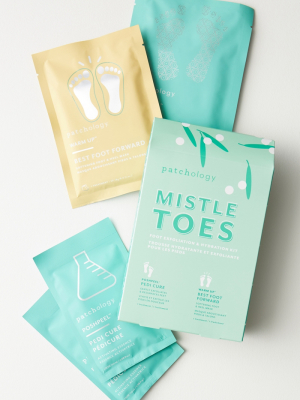 Patchology Mistletoes Foot Exfoliation & Hydration Kit