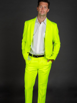 The Candy Flip | Neon Yellow Suit