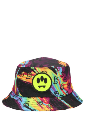 Barrow Tie-dyed Smiley Patch Bucket Hat