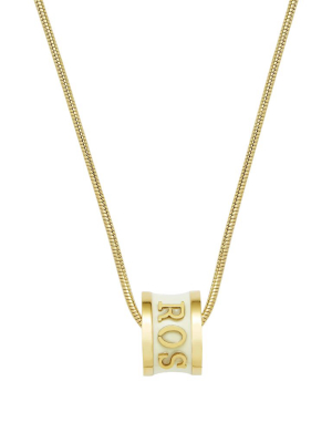 Signature Necklace Personalized With Names And Dates