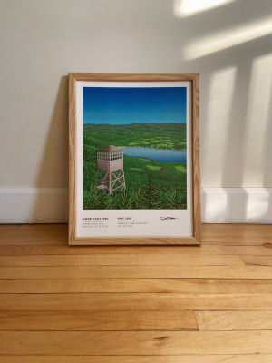 Vermont Parks Collection Print: Elmore State Park