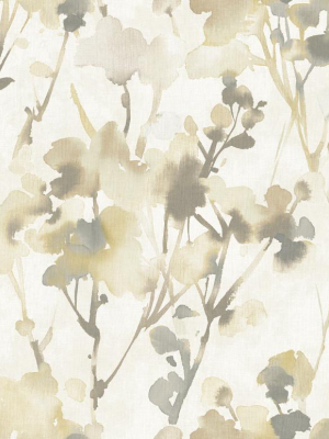 Faravel Wallpaper In Ivory And Neutrals From The Lugano Collection By Seabrook Wallcoverings