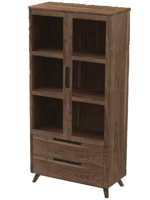 Tahoe American Walnut Tall Cabinet