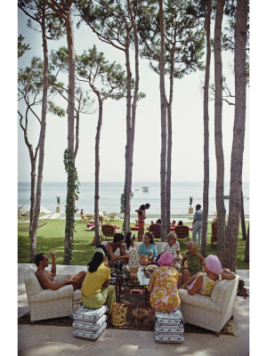 Slim Aarons "marbella House Party" Photograph