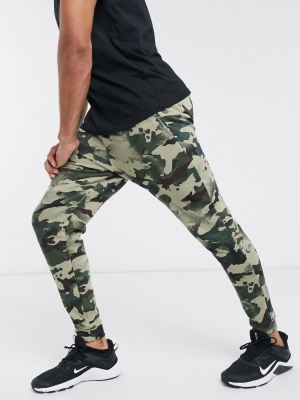 Nike Training Sweatpants In Green Camo