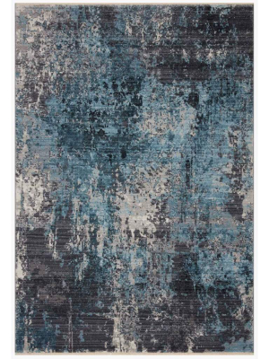 Loloi Rug Samra Sam-06, Charcoal/sky