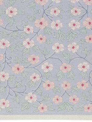 Cait Kids: Porcelain Pansies Rug