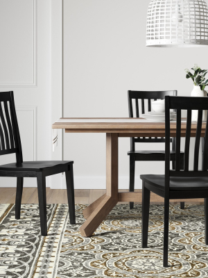 2pk Holden Slat Back Dining Chairs - Threshold™