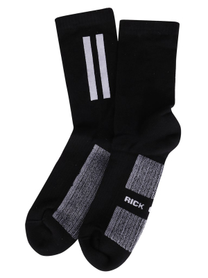 Rick Owens Logo Crew Socks