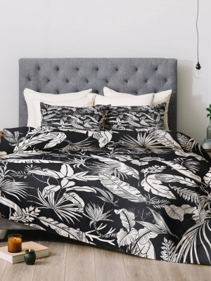 Marta Barragan Camarasa Jungle Bw Comforter Set - Deny Designs