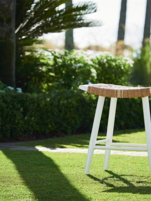 Alchemy Living Malibu Stool - Ivory