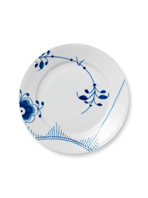 Blue Fluted Mega Salad Plates