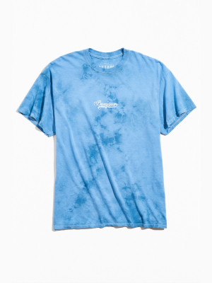 Bonjour Embroidered Cloud Wash Tee