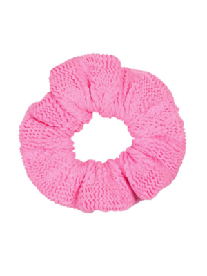 Bubble Gum Pink Scrunchie