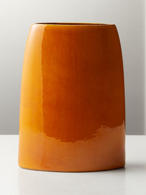 Marvin Orange Vase