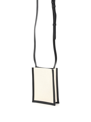 Alexander Mcqueen Contrast-trimmed Mini Crossbody Bag