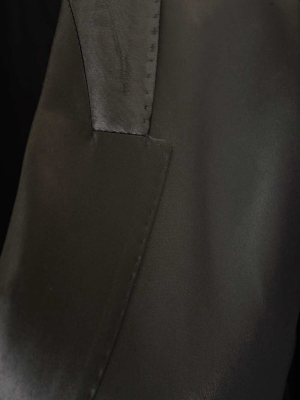 Rick Owens Lapel Collar Soft Jacket