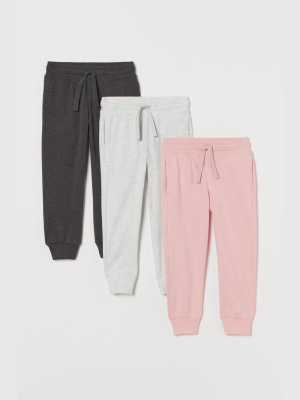 3-pack Joggers