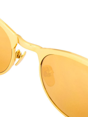 Linda Farrow 589 C1 D-frame Sunglasses
