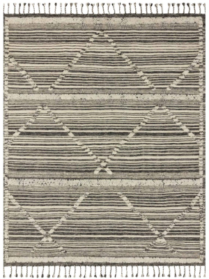 Loloi Iman Rug - Ivory/charcoal