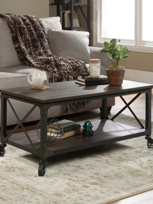 Steel River Coffee Table Carbon Oak - Sauder