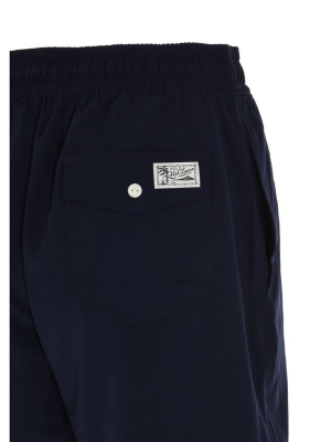 Polo Ralph Lauren Logo Embroidered Swim Shorts