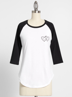 They Them Graphic Raglan Tee