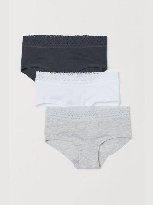 3-pack Hipster Briefs