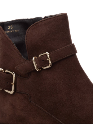 Tod's Buckle Detailed Ankle Boots