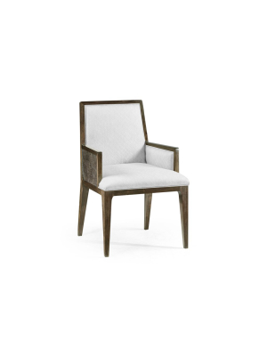 Gatsby Random Cut Dining Arm Chair