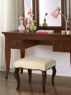 Hamilton Accent Stool Burnished Oak - Hillsdale Furniture