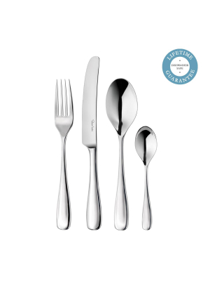 Warwick Bright Cutlery Set, 24 Piece For 6 People