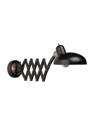 Bruno Swing Arm Sconce