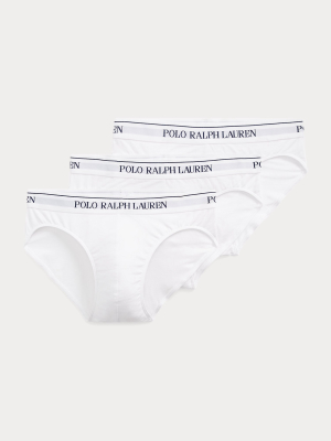 Polo Ralph Lauren 3-pack Low-rise Briefs