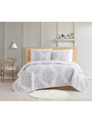 Cottage Classics Paisley Blossom Quilt Set