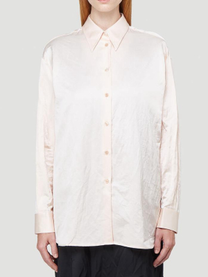 Mm6 Maison Margiela Crinkle Effect Shirt