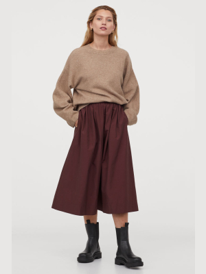 Calf-length Skirt