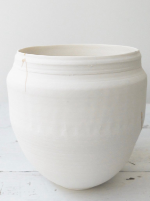 Abigail Schama Porcelain Bowl With Gold Lustre
