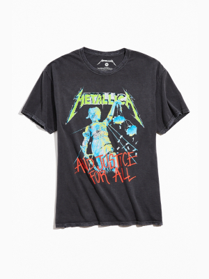 Metallica Justice For All Tee