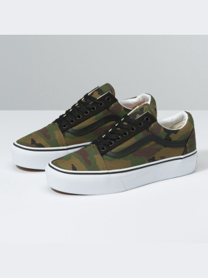 Customs Camo Old Skool Platform