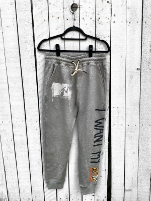 Wg X Mtv 'mtv And Leopard' Sweatpants