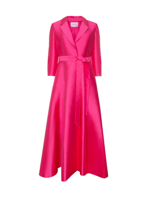 Three-quarter Sleeve Suit Gown