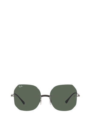 Ray-ban Rb8067 Geometric Frame Sunglasses