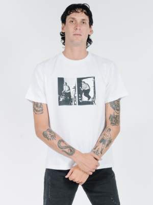 Dennes Merch Fit Tee - Vintage White