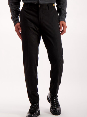 Brushed Chino Pant Black