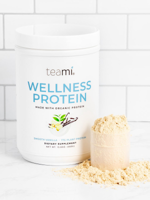 Plant-based Wellness Protein, Smooth Vanilla