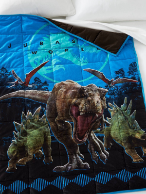 Jurassic World Stampede Weighted Blanket