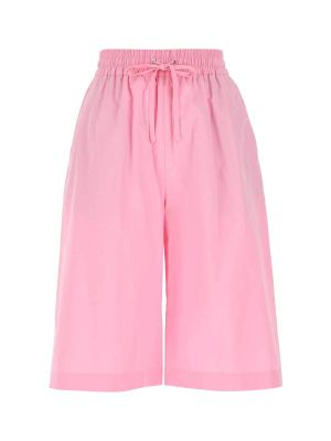 Msgm Wide-leg Shorts