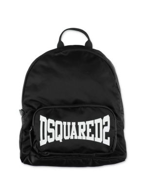 Dsquared2 Kids Logo Printed Backpack