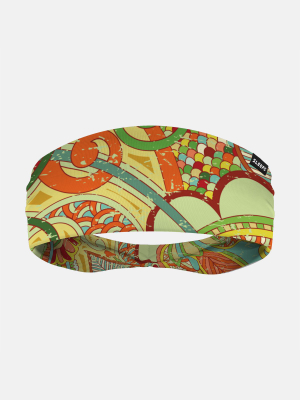 Paisley Design Light Green Headband